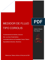 4 Medidor Flujo Coriolis Guillermo Pérez Banda