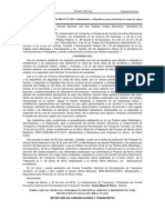 NOM-086-SCT-2015 SEÑALAMIENTO Y DISPOSITIVOS PARA PROTECCIÓN EN ZONAS DE OBRAS VIALES