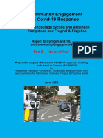 Covid-19 Transport Response Engagement 2 Report