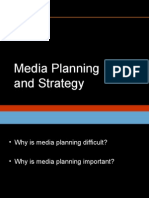 Media Planning and Strategy