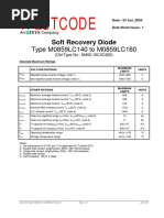 Westcode: Type M0859LC140 To M0859LC160