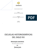 Escuelas Historiograficas S XV