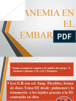 Anemia en El Embarazo