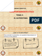 Tema 4 - El Autoestima