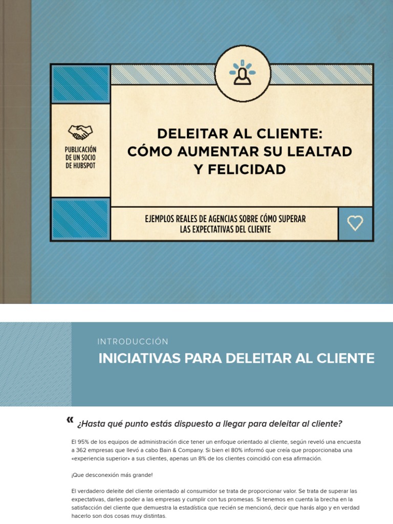 Deleitar Clientes PDF | PDF | Cliente | Marketing