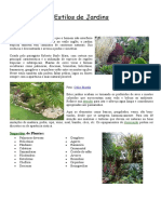 Estilos de Jardins: Tropical, Desértico, Italiano e Francês