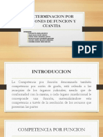 Tema 9 Determinacion Por Razones de Funcion y Cuantia