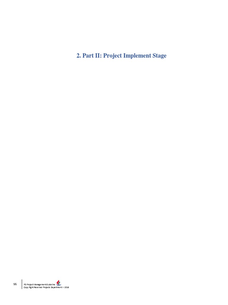 Project Management Guidelines: Implementation | PDF | Project ...