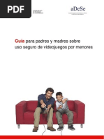 Download Guia para padres y madres sobre uso seguro de videojuegos por menores - INTECO by INTECO SN46851194 doc pdf