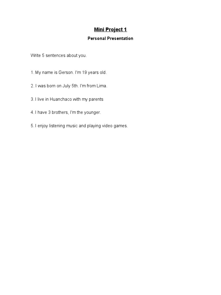 Mini Project 1 RESUELTO | PDF