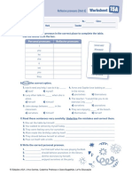 Worksheet: Re Exive Pronouns (Unit 6)