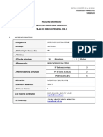 Silabo 2020-I DERECHO PROCESAL CIVIL II B PDF