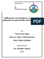 Influenza Vaccination Coverage in Patients Treated With Chemotherapy