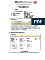 15 Sesión de Aprendizaje Tisg