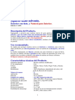 Sipacor-Base solvente impregnantes maderas