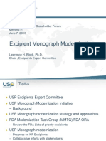 USP Glycerin Monograph Modernization - Background - 2013 PDF