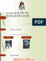 Elaboracion de Manjar