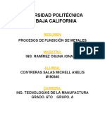 Procesos de Fundición de Metales