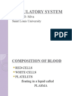 Circulatory System: Dorothy D. Silva Saint Louis University