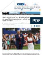 WWW Emol Com Noticias Internacional 2020 07 05 991057 Trump Mascarilla Independencia Distancia HTML