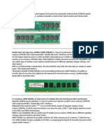 Double Data Rate Type Three SDRAM (DDR3 SDRAM) Is A Type of Synchronous Dynamic Random-Access