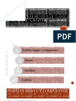 Tipos de Miembros en Tensión