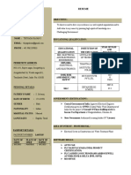 Profile of Thiyagarajan PDF