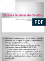 Nuevas Tecnicas de Gestion REDUCCION DE COSTOS PDF