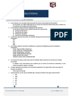 Cuestionario Incoterms