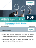 Welding Safety - Eye Protection