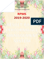 Result-Based Performance Management System