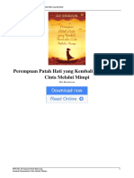 Perempuan Patah Hati Yang Kembali Menemukan Cinta Melalui Mimpi PDF