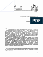 La ordenanza de aduanas de 1864