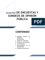 Diseño de Encuestas