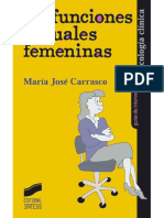 Disfunciones Sexuales Femeninas