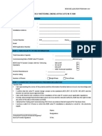 NEM Declaration Form (TNB Contract)