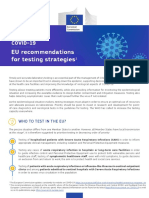 Covid19 - Eu Recommendations On Testing Strategies v2 PDF