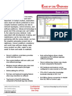 Ease of Use Overview