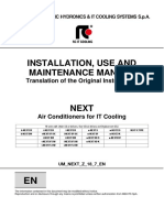 Installation, Use and Maintenance Manual: Translation of The Original Instructions