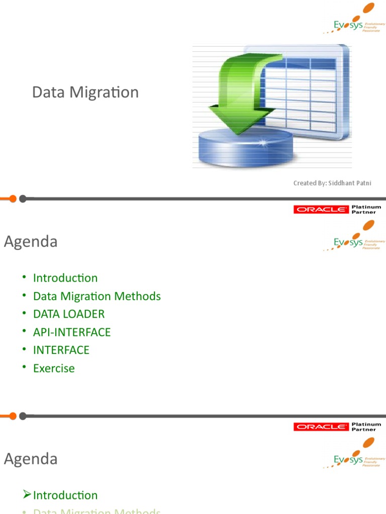 Data Migration Methods Overview | PDF | Microsoft Excel | Application ...