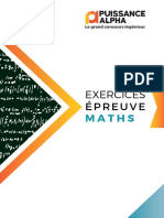 Annale Maths Extrait PDF