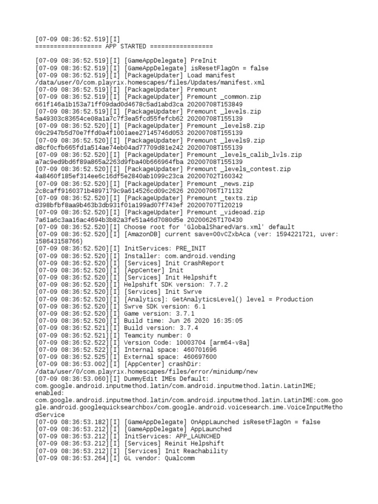 Log | PDF | Computing | Software