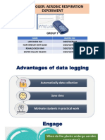 Data Logger: Aerobic Respiration Experiment: Group 7