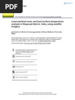 Land Use Land Cover and Land Surface Temperature Analysis in Wayanad District India Using Satellite Imagery PDF