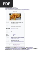 French Fries: Jump To Navigation Jump To Search