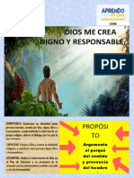 3º - Dios Me Crea Digno, Libre y Responsable - S14