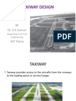 Taxiway Design: BY Dr. S.K.Suman