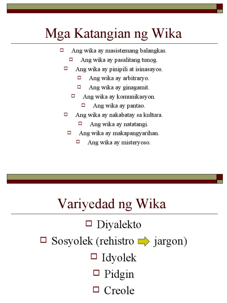 Variety at Katangian | PDF