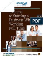 16 Steps To Starting A Business While Working PDF
