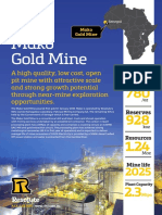 Mako Gold Mine: LOM Aisc